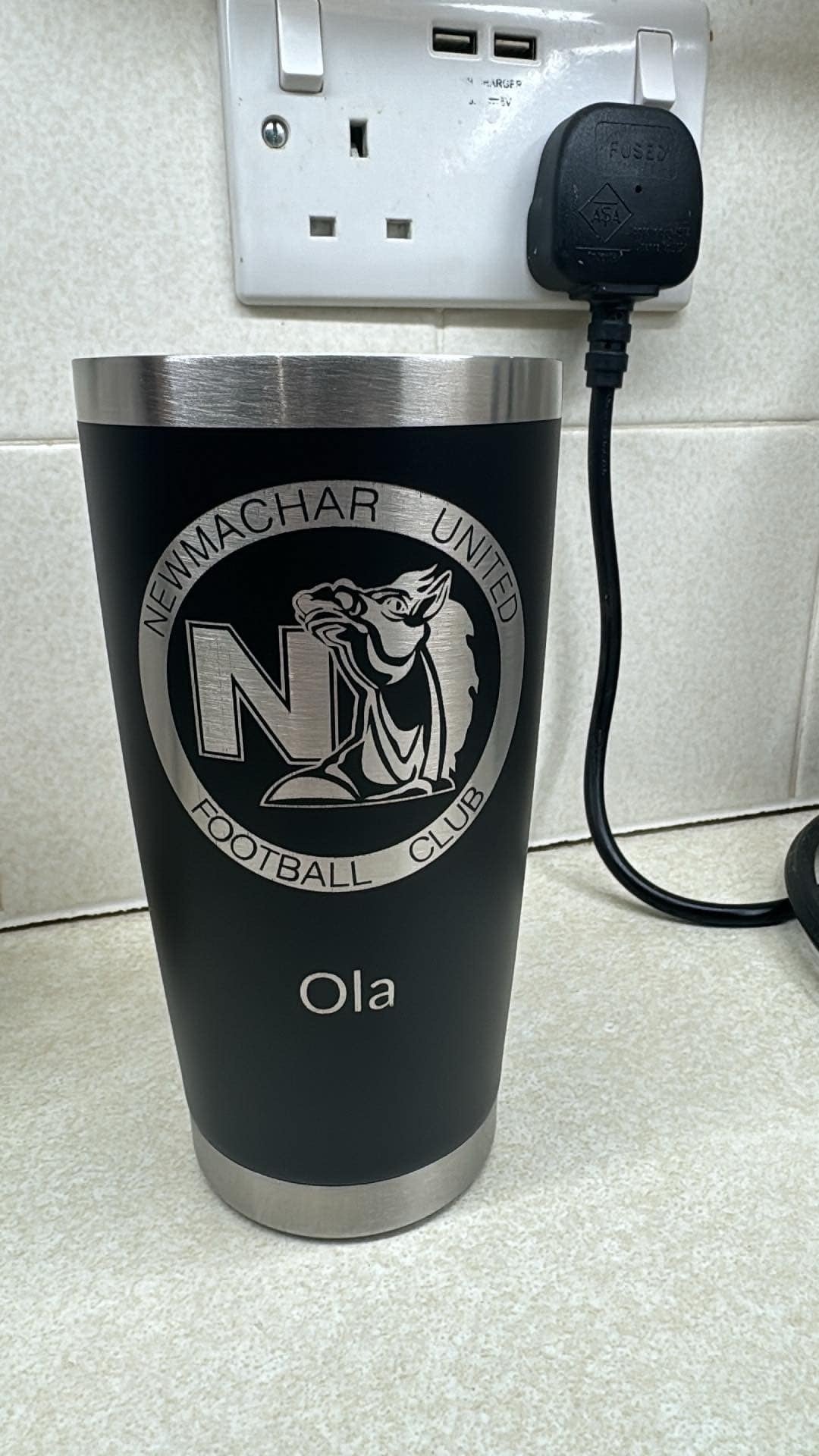 20oz Blank Thermal Tumbler with Magnetic Yeti Style Lid